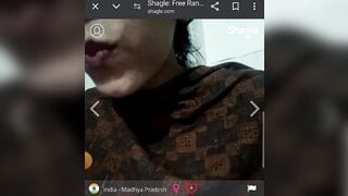 Indian slim sexy girl on shagle
