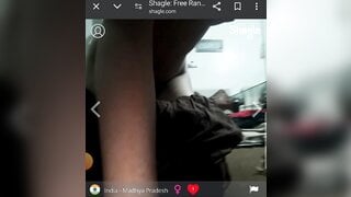 Indian slim sexy girl on shagle