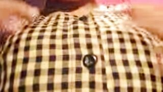 Asian teen teases