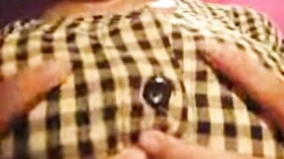 Asian teen teases
