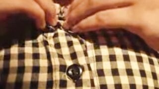 Asian teen teases
