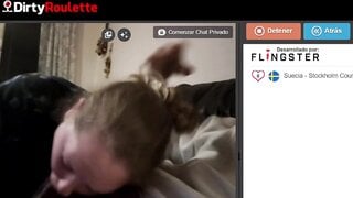 blonde sucking bbc flingster