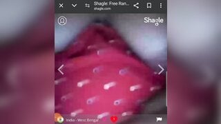 Indian chubby girl on shagle