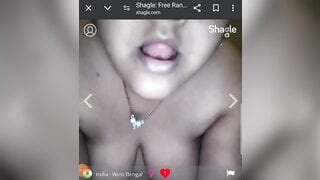Indian chubby girl on shagle