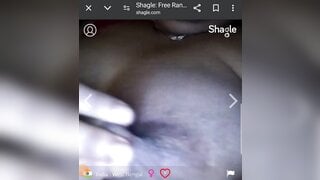 Indian chubby girl on shagle