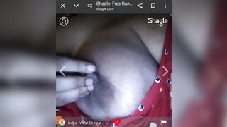 Indian chubby girl on shagle