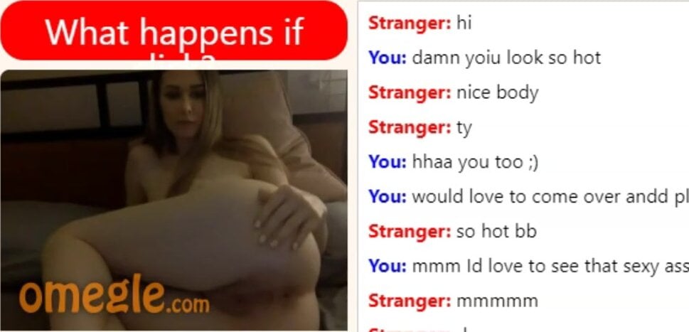 969px x 467px - Omegle - She Loves Anal