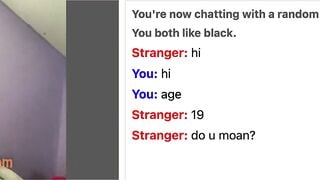 Omegle Pretty Young Ebony Teen Show Big Tits
