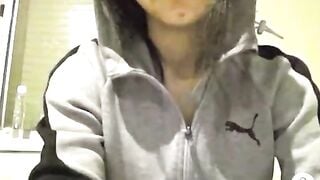 Australian Slut Sucks Tits For Daddy