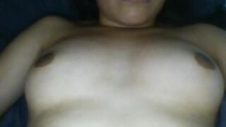 18 Year Old Creams Her Pussy For Daddy's Cock