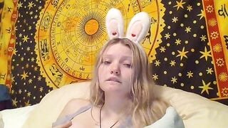 Omegle Bunny Slut W BF On Call At The Same Time