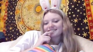 Omegle Bunny Slut W BF On Call At The Same Time