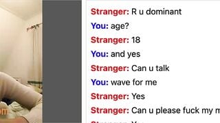 Omegle White Slut Wants To Suck Bbc