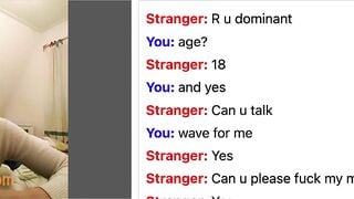 Omegle White Slut Wants To Suck Bbc