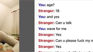 Omegle White Slut Wants To Suck Bbc