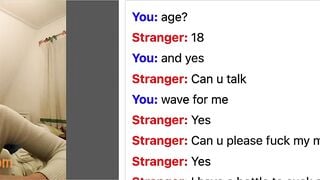 Omegle White Slut Wants To Suck Bbc