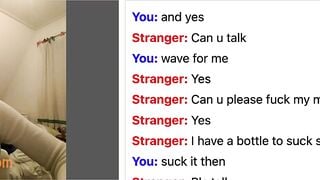 Omegle White Slut Wants To Suck Bbc