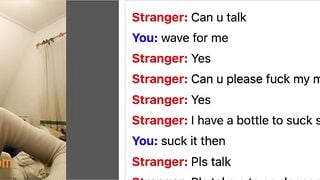Omegle White Slut Wants To Suck Bbc