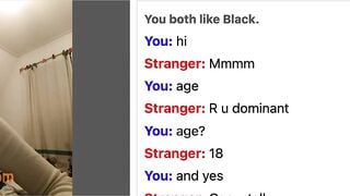 Omegle White Slut Wants To Suck Bbc