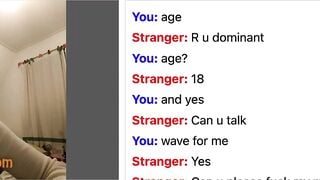 Omegle White Slut Wants To Suck Bbc