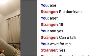 Omegle White Slut Wants To Suck Bbc