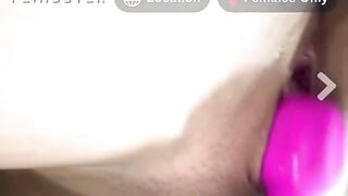 Omegle Babe Fucks Herself For Daddy’s Cum