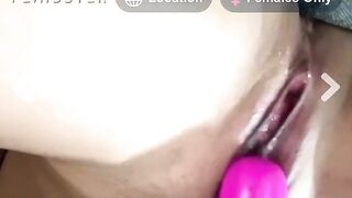 Omegle Babe Fucks Herself For Daddy’s Cum
