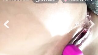 Omegle Babe Fucks Herself For Daddy’s Cum