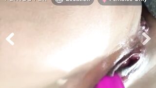 Omegle Babe Fucks Herself For Daddy’s Cum