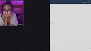 Omegle Teen Girl Gets Nasty