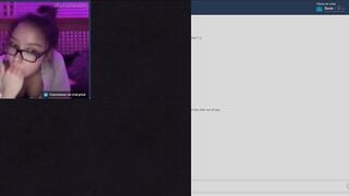 Omegle Teen Girl Gets Nasty