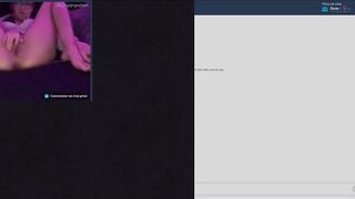 Omegle Teen Girl Gets Nasty
