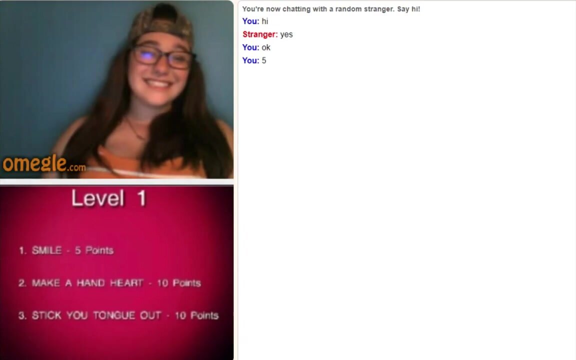 Omegle game teen porn