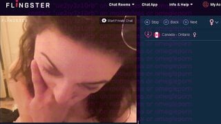 white omegle girl shows everything