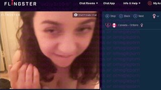 white omegle girl shows everything