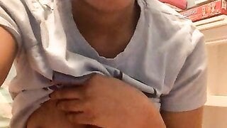 New York's Ebony Teen Show Naked in Chatrandom