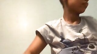 New York's Ebony Teen Show Naked in Chatrandom