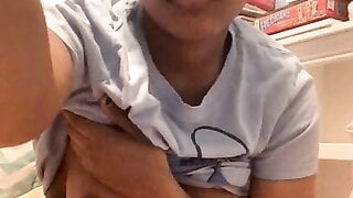 New York's Ebony Teen Show Naked in Chatrandom