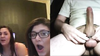 3 Teens Stunned by Kingdickflash
