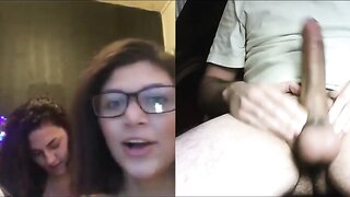 3 Teens Stunned by Kingdickflash