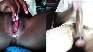 Ebony Teen Masturbates for Kingdickflash (TOS 2025)