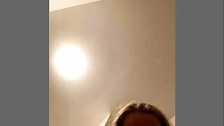 Teen playing around
