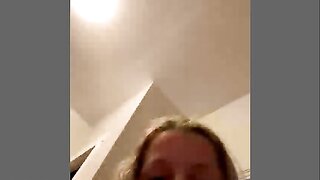 Teen playing around