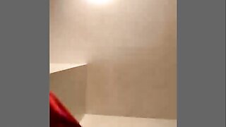 Teen playing around
