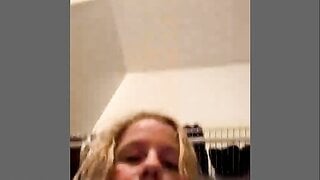 Teen playing around