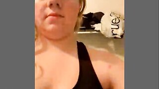 Teen playing around