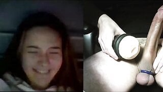British Teen Livestreams Kingdickflash's Cock