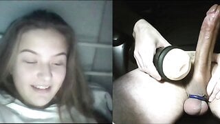 British Teen Livestreams Kingdickflash's Cock