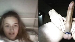British Teen Livestreams Kingdickflash's Cock