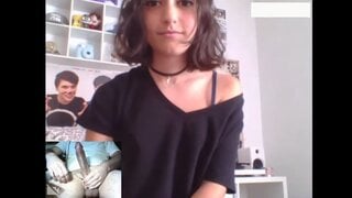 Adorable Teen Says She's Disgusted by Kingdickflash but Won't Look Away